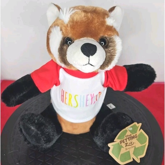 The Petting Zoo Other - The Petting Zoo Red Panda Bear Tan Black Recycled Hershey PA Plush Stuffed Anima